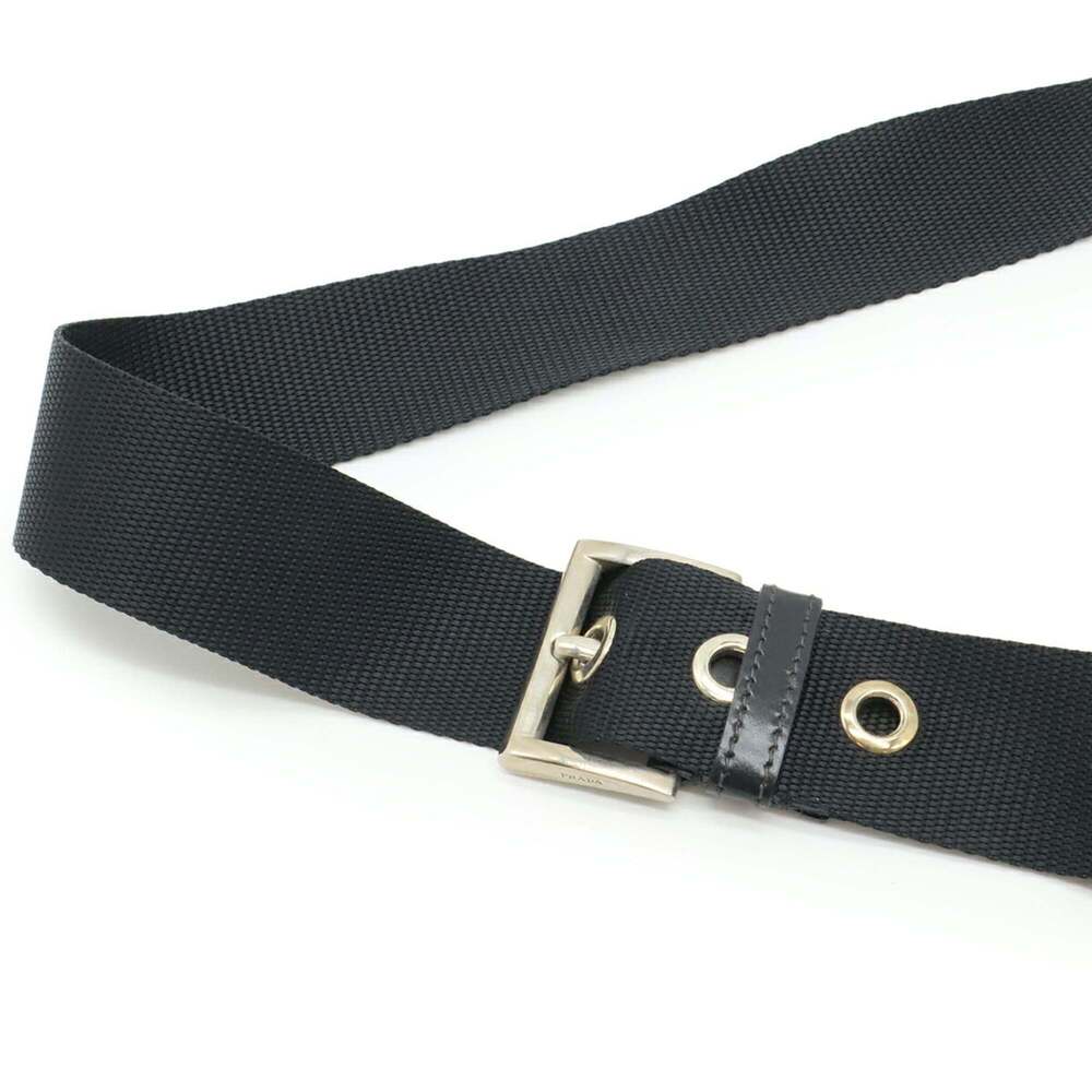 PRADA Black Leather Shoulder Bag - Picture 5 of 9